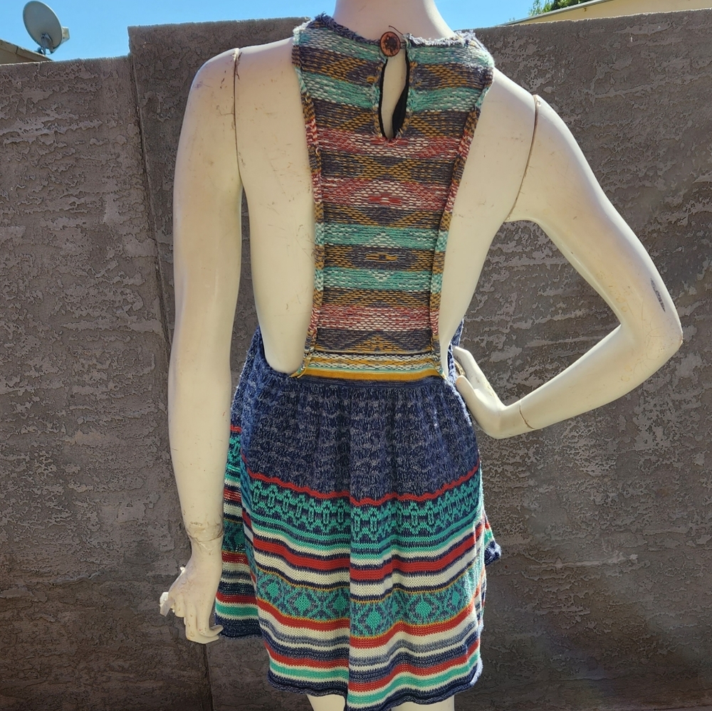 Free People Rare Hearts KnittedTunic Tank Dress - Picture 3 of 10